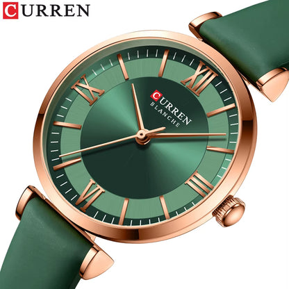 NEW  Watches Women'S Quartz Leather Wrsitwatches Fashionable Classic Clock Montre Femme