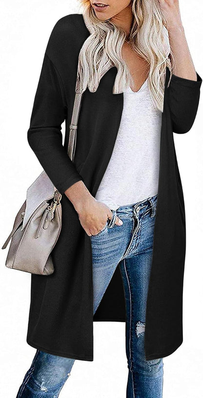 Versatile Luxe Cardigan with Pockets™