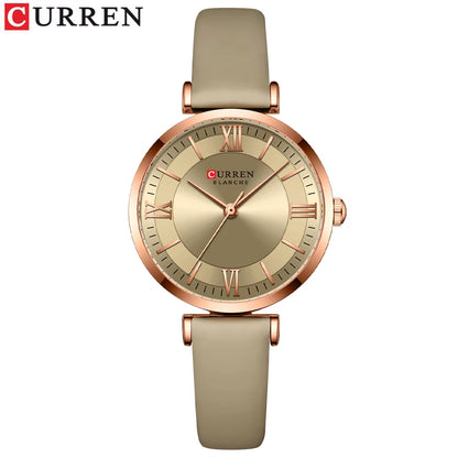 NEW  Watches Women'S Quartz Leather Wrsitwatches Fashionable Classic Clock Montre Femme