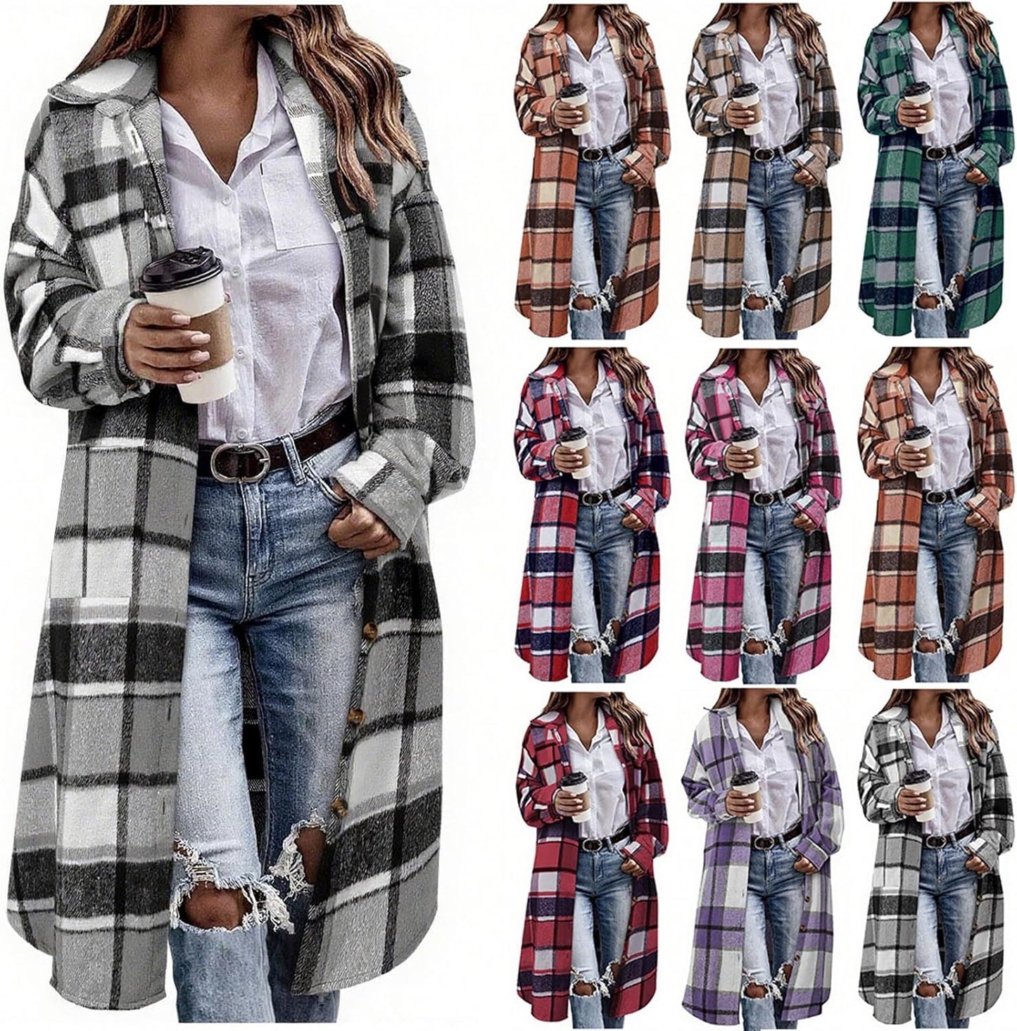 Chic Oversized Flannel Shacket™