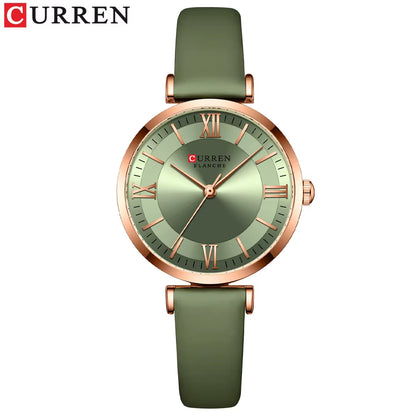 NEW  Watches Women'S Quartz Leather Wrsitwatches Fashionable Classic Clock Montre Femme