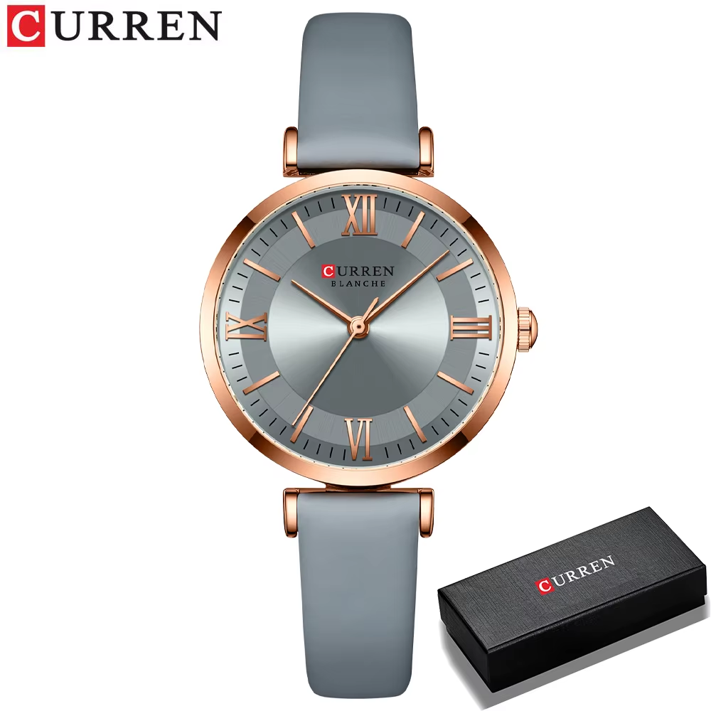 NEW  Watches Women'S Quartz Leather Wrsitwatches Fashionable Classic Clock Montre Femme