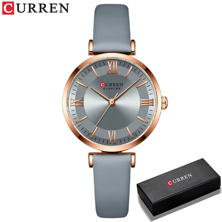 NEW  Watches Women'S Quartz Leather Wrsitwatches Fashionable Classic Clock Montre Femme