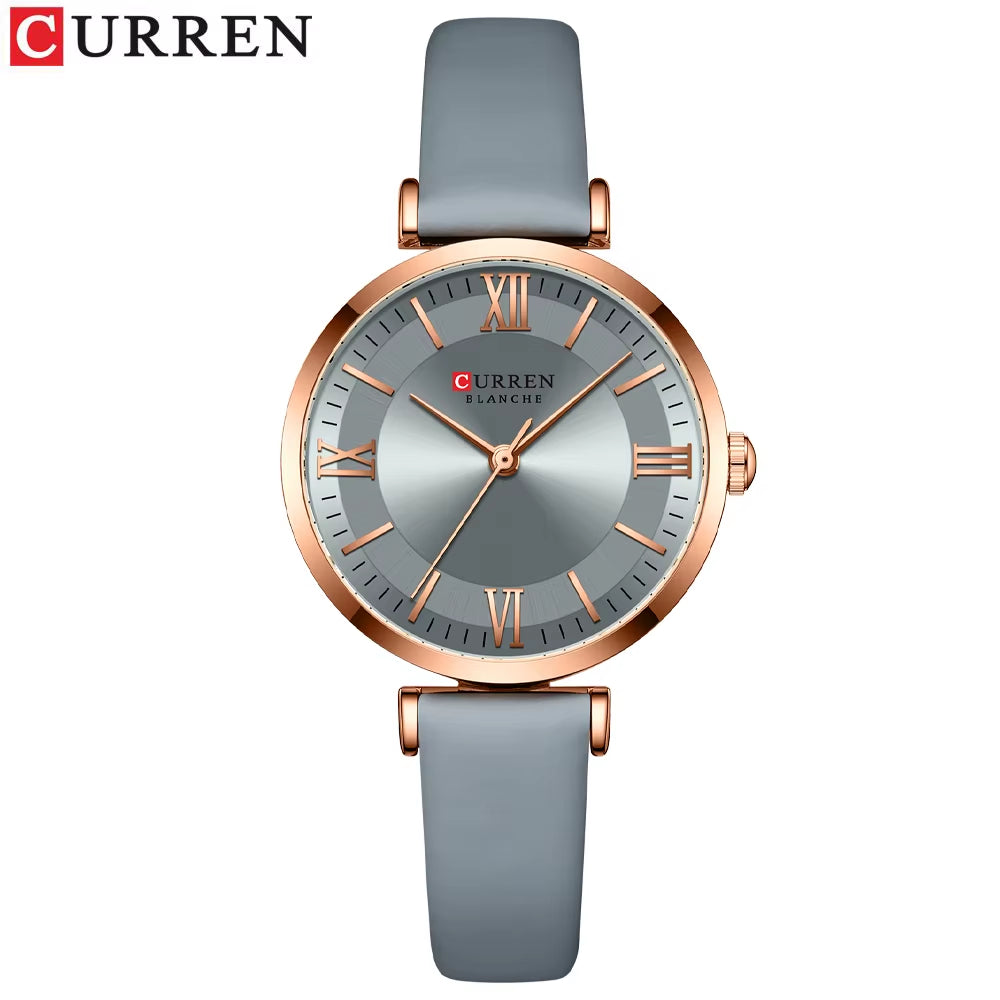 NEW  Watches Women'S Quartz Leather Wrsitwatches Fashionable Classic Clock Montre Femme