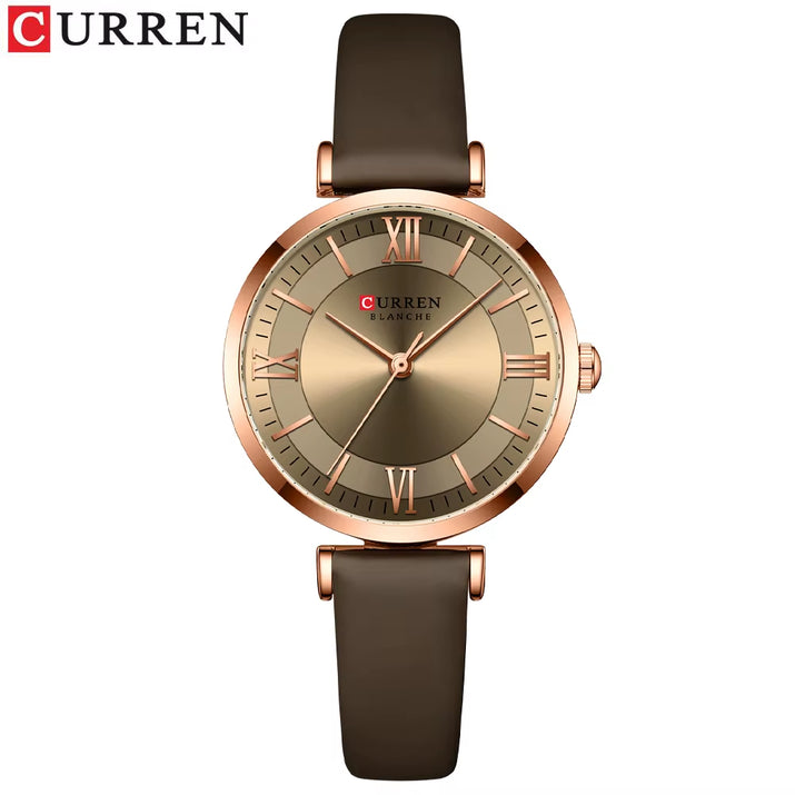 NEW  Watches Women'S Quartz Leather Wrsitwatches Fashionable Classic Clock Montre Femme